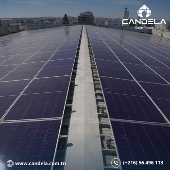 CIS_ Installation photovoltaïque avec transport — 254 kWc et 377 kWc, équipée de panneaux HJT de 590 Wc.